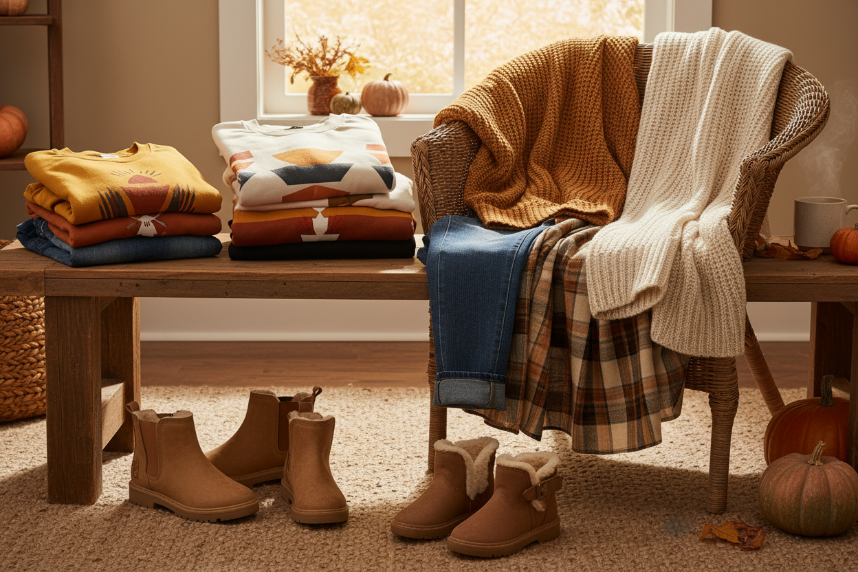 Fall Clothing Products Hero Banner